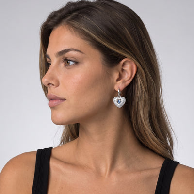 Swarovski Women's Idyllia White Crystal Earring 5680392