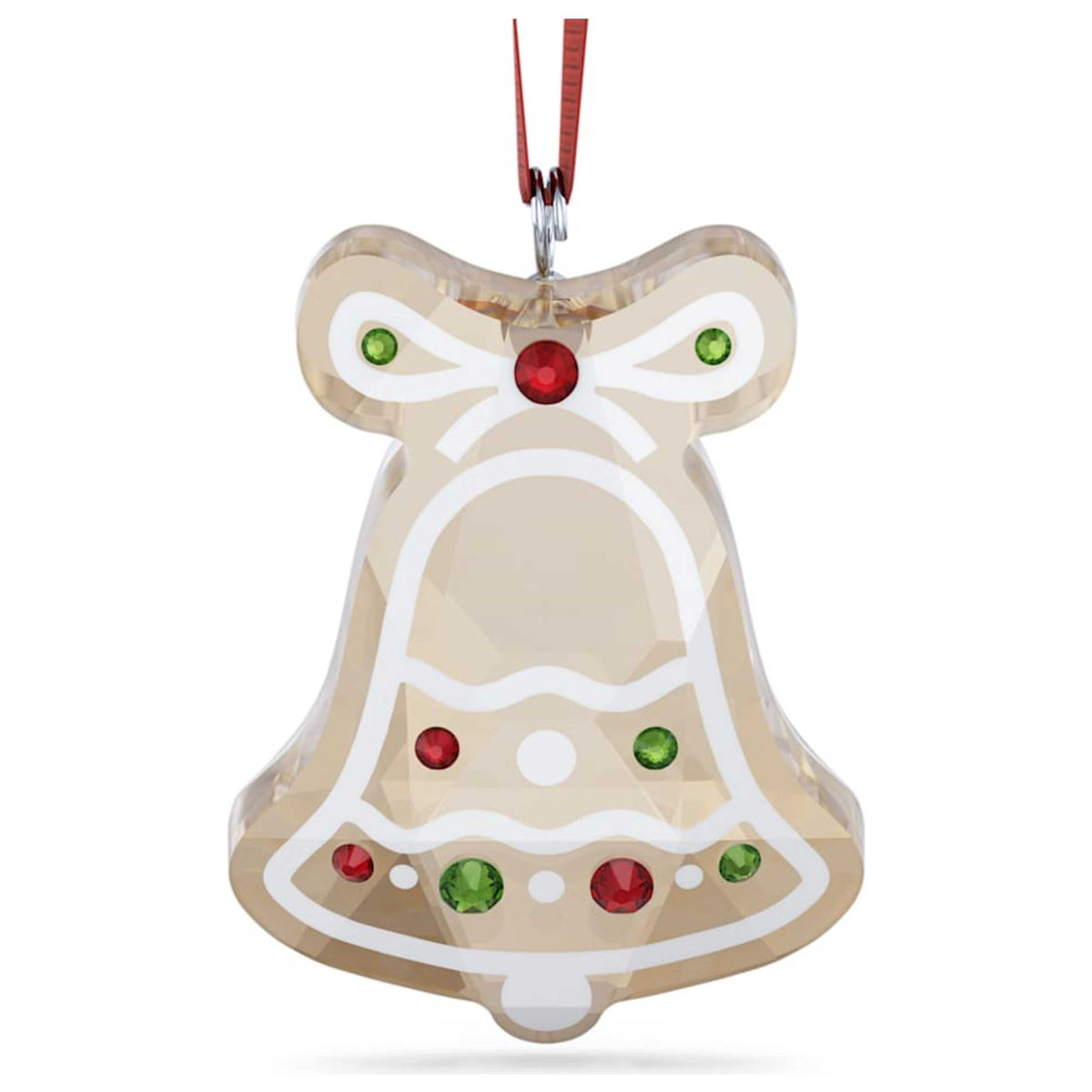 קישוט Holiday Cheers Gingerbread עם קריסטלים בשלל צבעים של Swarovski