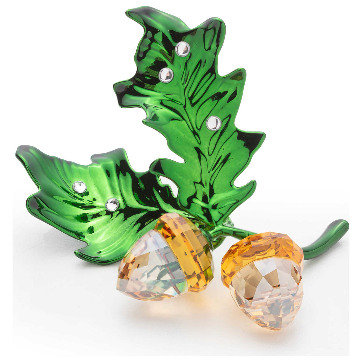 פסלון Idyllia עם קריסטלים לבנים של Swarovski