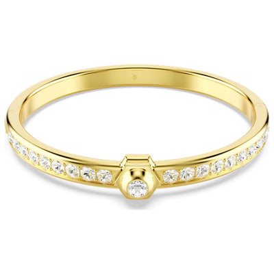 Swarovski Women's Medium White Crystal 18K Gold Tone Plated 5688493