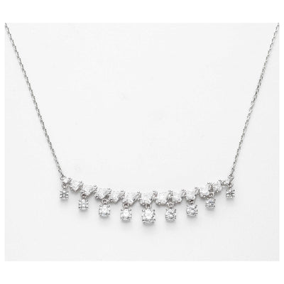 שרשרת Idyllia עם קריסטלים לבנים של Swarovski