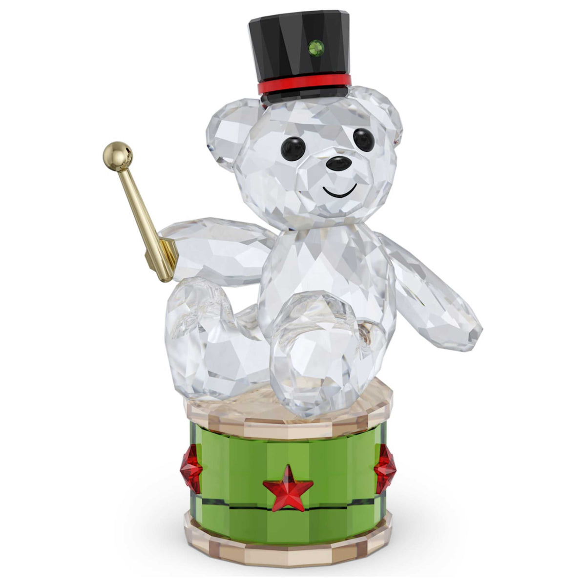 פסלון Kris Bear Annual Edition 2025 עם קריסטלים לבנים של Swarovski