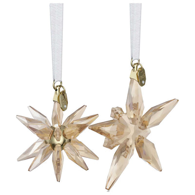 קישוט Annual Edition: Ornament Set עם קריסטלים בגוון זהב של Swarovski