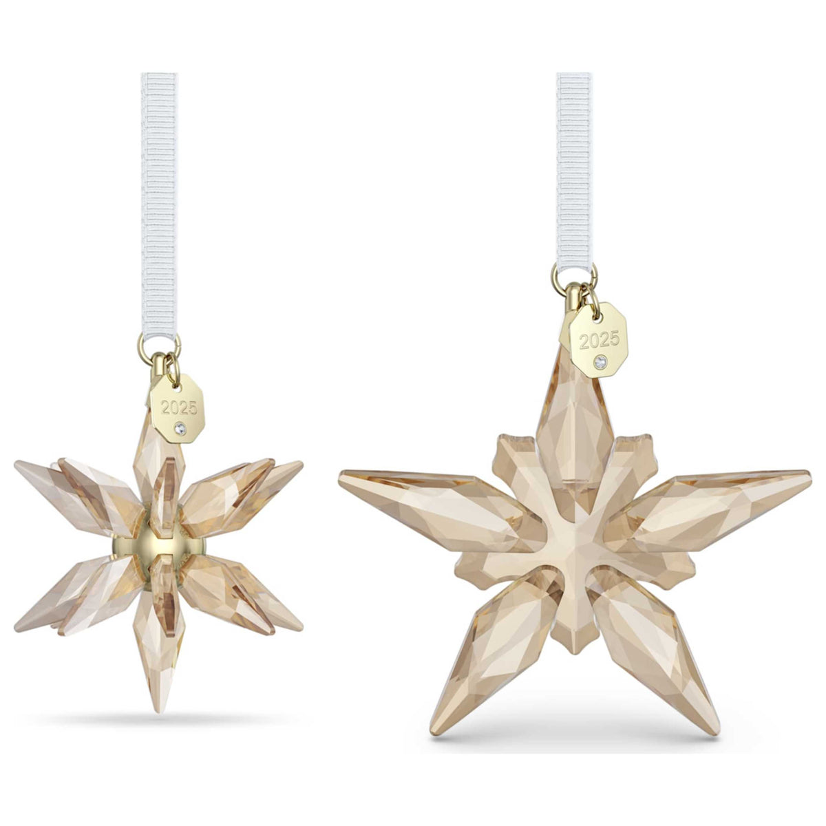 קישוט Annual Edition: Ornament Set עם קריסטלים בגוון זהב של Swarovski