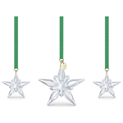 קישוט Annual Edition Set עם קריסטלים לבנים של Swarovski