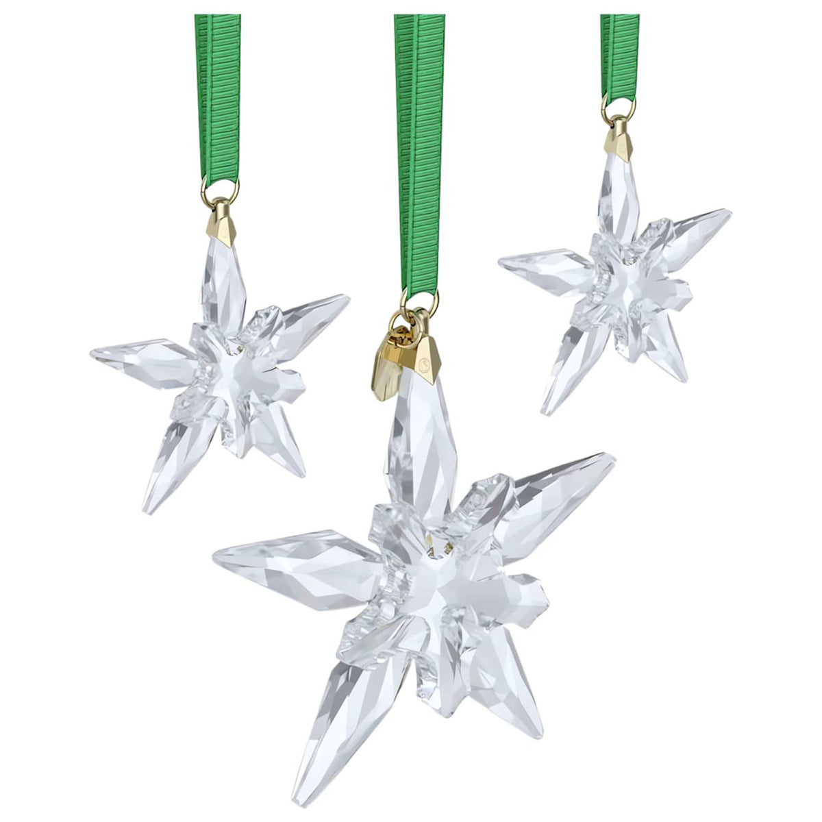 קישוט Annual Edition Set עם קריסטלים לבנים של Swarovski