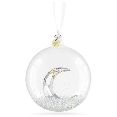 קישוט Annual Edition 2025 Ball עם קריסטלים לבנים של Swarovski
