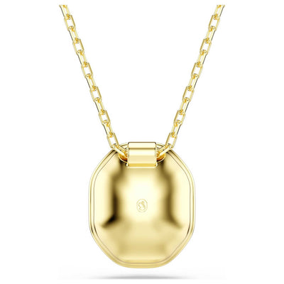 Swarovski Women's Chroma White Crystal 18K Gold Tone Plated Necklace 5705580
