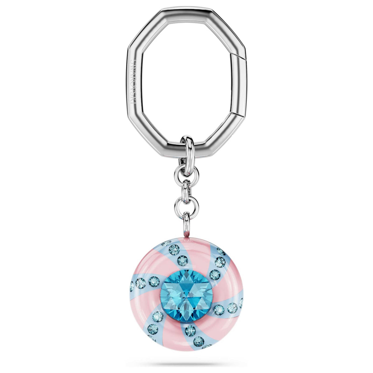 מחזיק מפתחות Dulcis עם קריסטלים כחולים של Swarovski