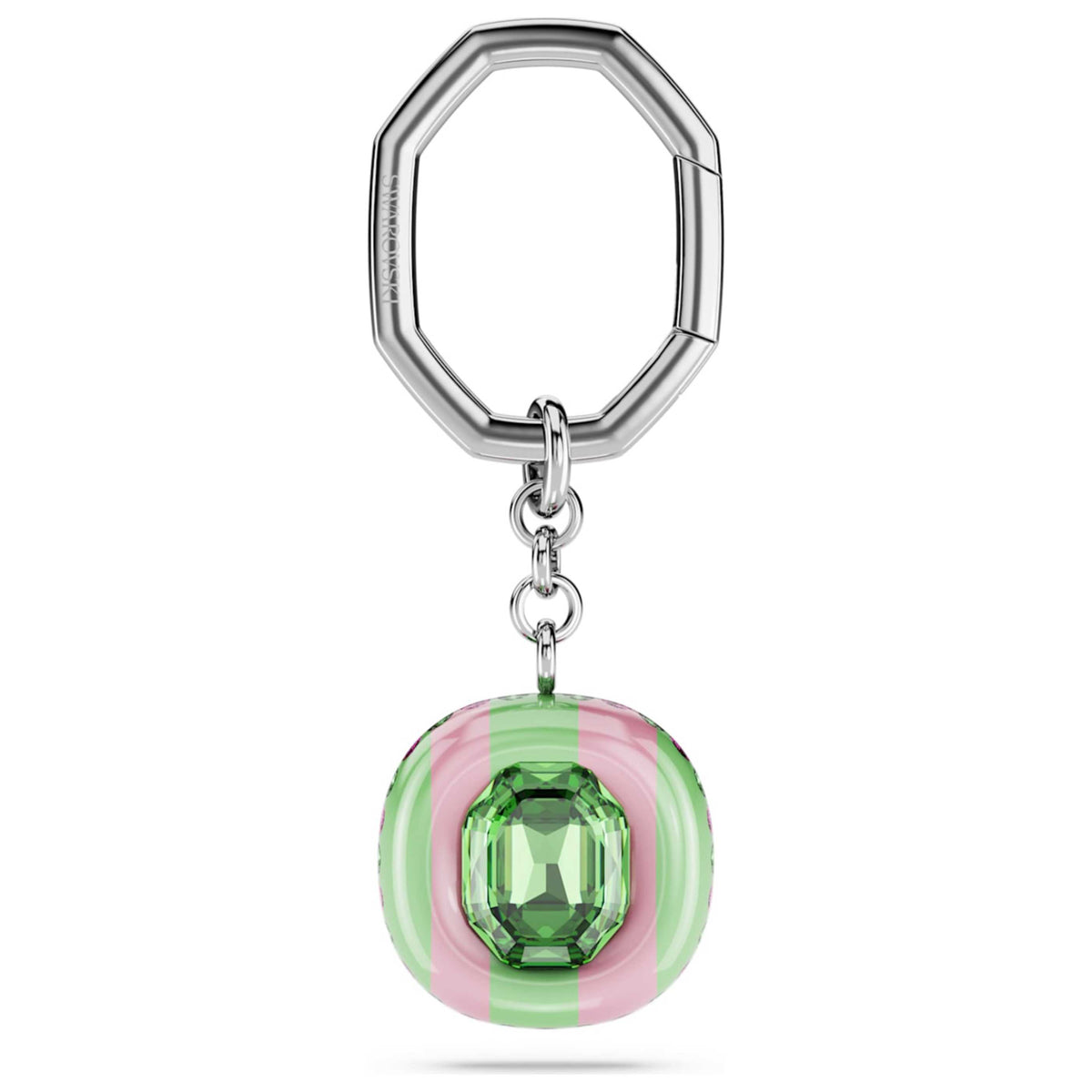 מחזיק מפתחות Dulcis עם קריסטלים ירוקים של Swarovski