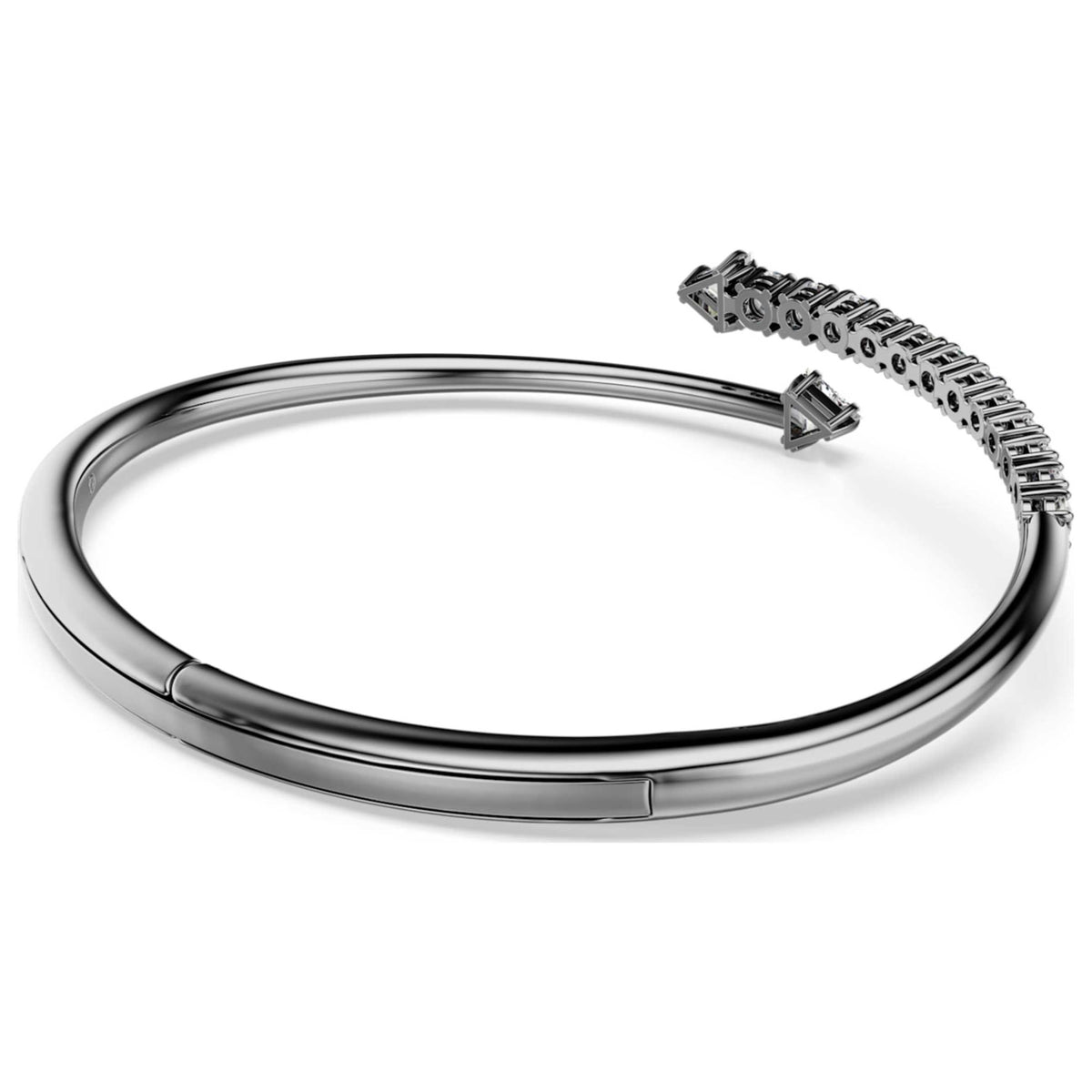 צמיד קשיח Sublima עם קריסטלים לבנים של Swarovski