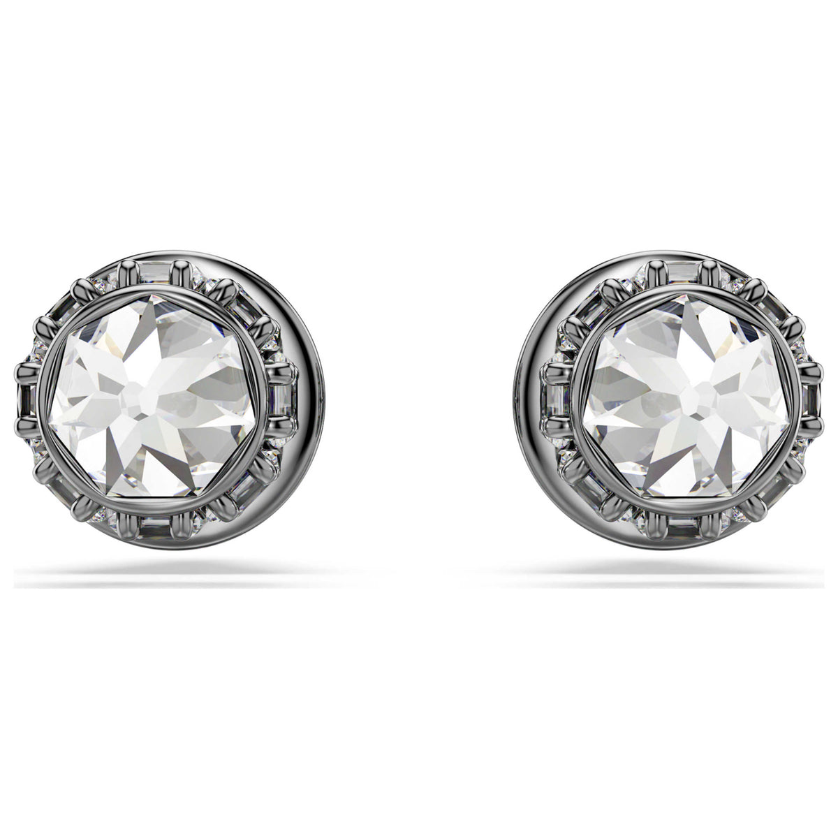 עגילים Sublima עם קריסטל לבן של Swarovski