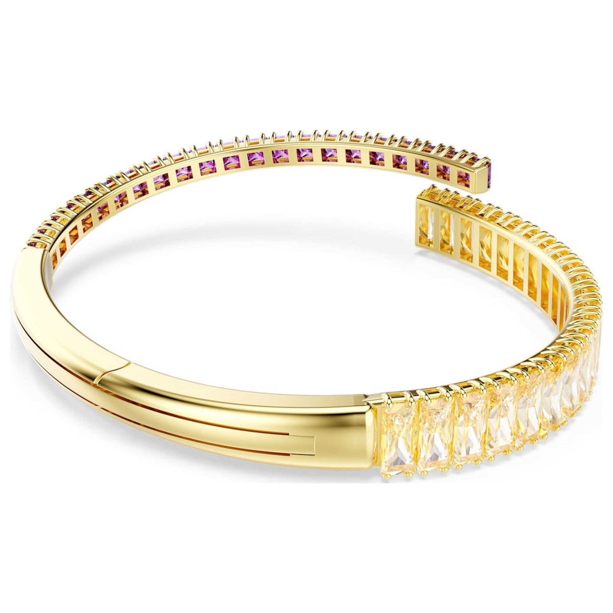 Swarovski Women's Matrix Purple Crystal 18K Gold Tone Plated 5731050