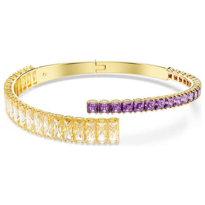 Swarovski Women's Matrix Purple Crystal 18K Gold Tone Plated 5731050