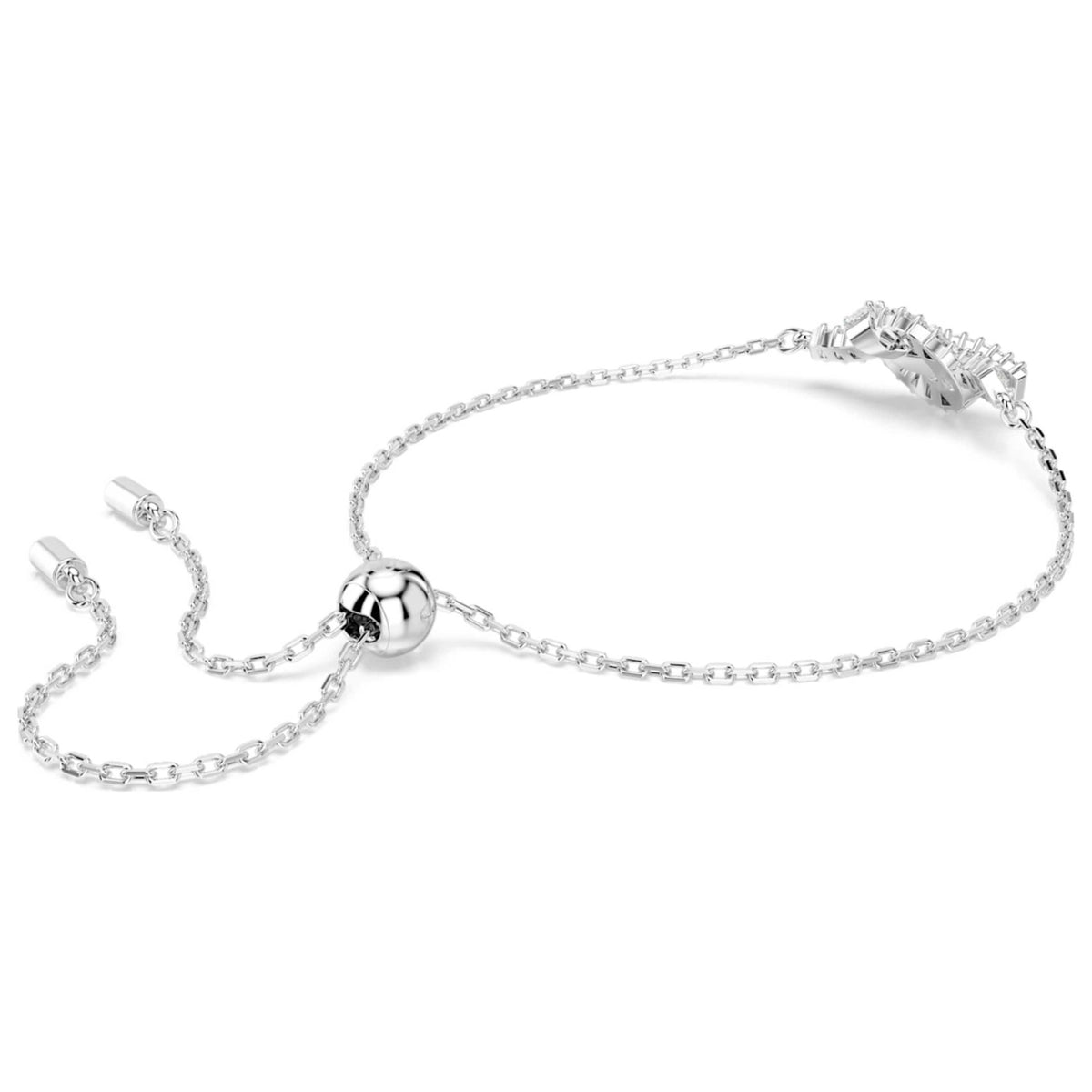 צמיד Matrix עם קריסטלים לבנים של Swarovski