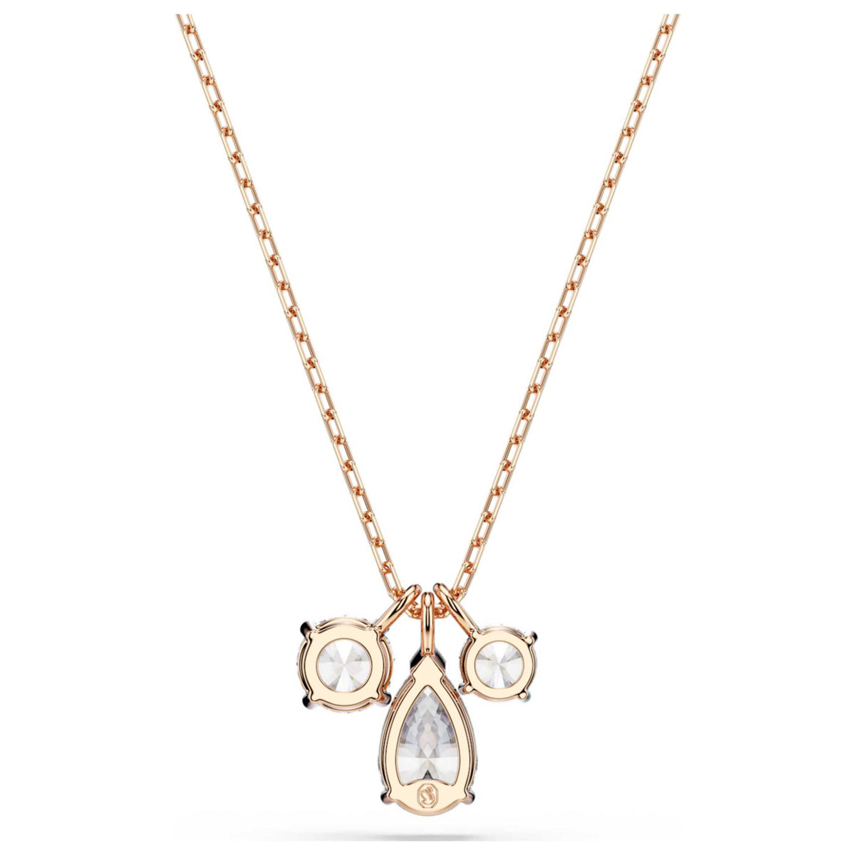 שרשרת Mesmera עם קריסטלים לבנים של Swarovski