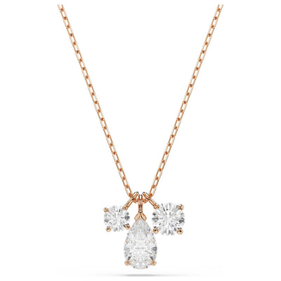 שרשרת Mesmera עם קריסטלים לבנים של Swarovski