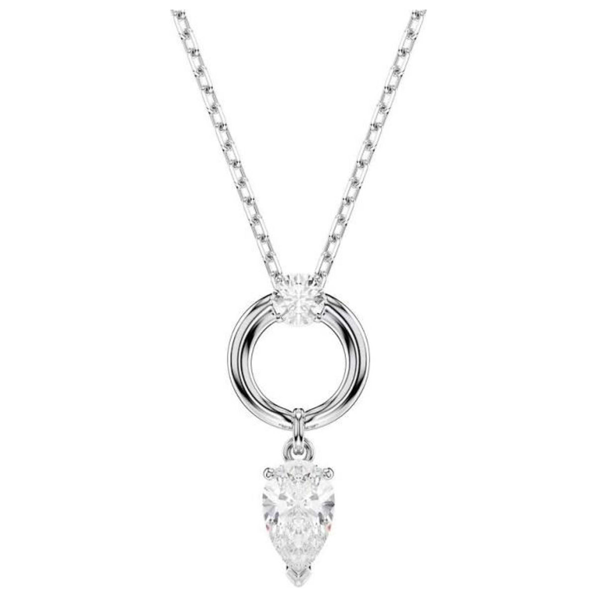 שרשרת Mesmera עם קריסטלים לבנים של Swarovski