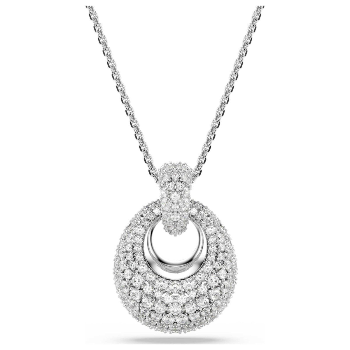 שרשרת Sublima עם קריסטלים לבנים של Swarovski