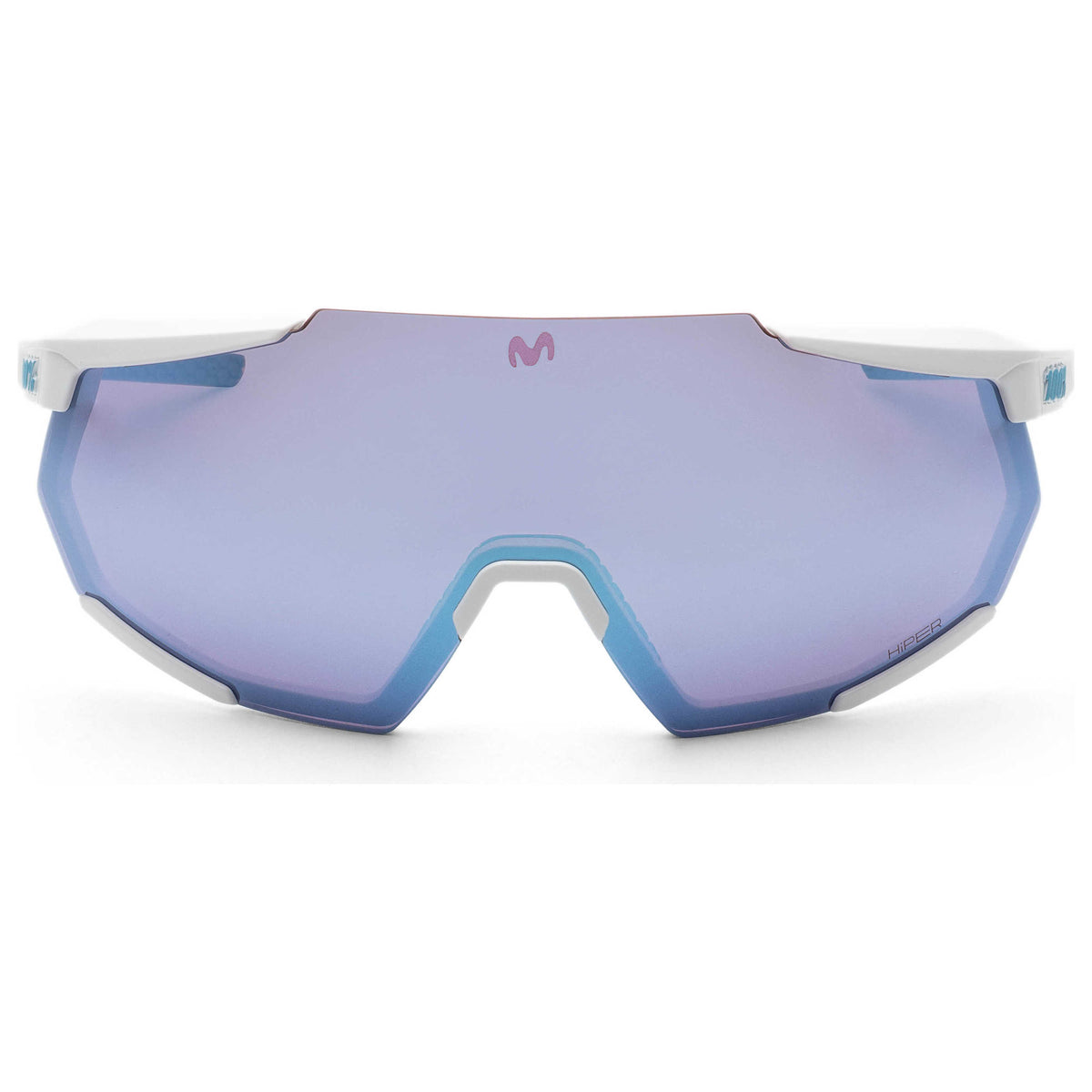 משקפי שמש 100 Percent דגם Racetrap 3.0 לגברים 99 מ״מ בצבע לבן Cycling