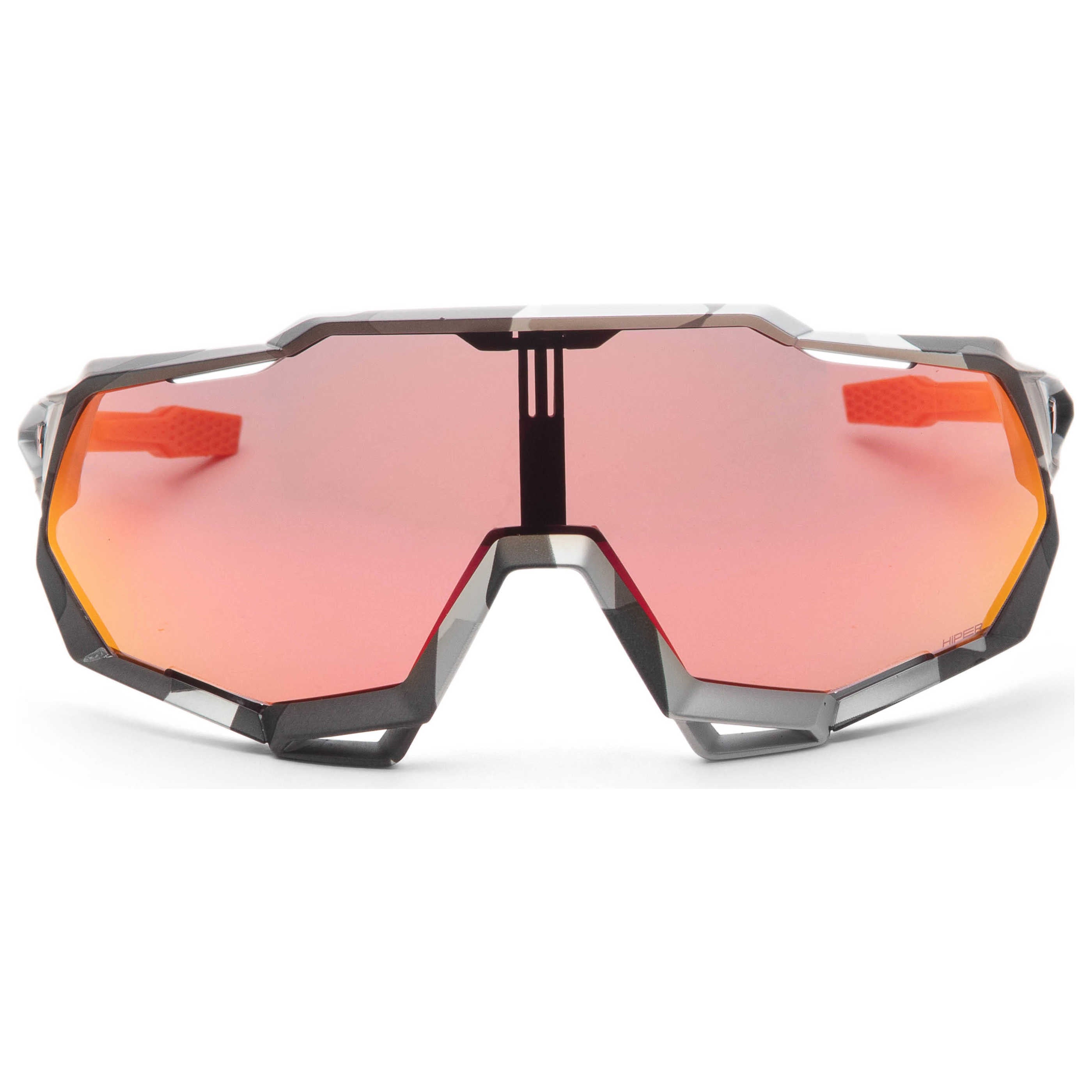 משקפי שמש 100 Percent דגם Speedtrap לגברים 62 מ״מ בצבע רך Tact אפור Camo
