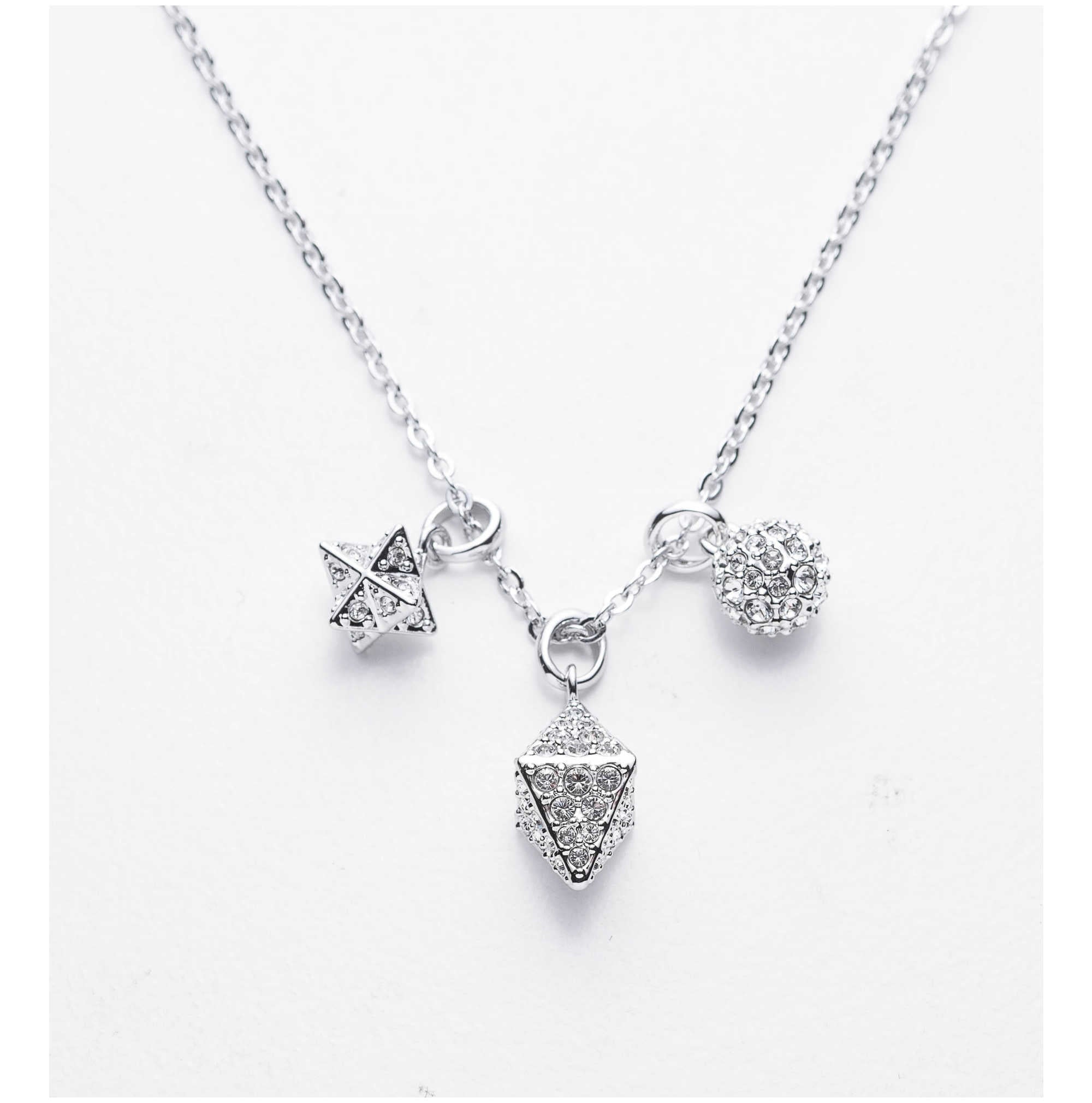 שרשרת Dextera עם קריסטל לבן של Swarovski