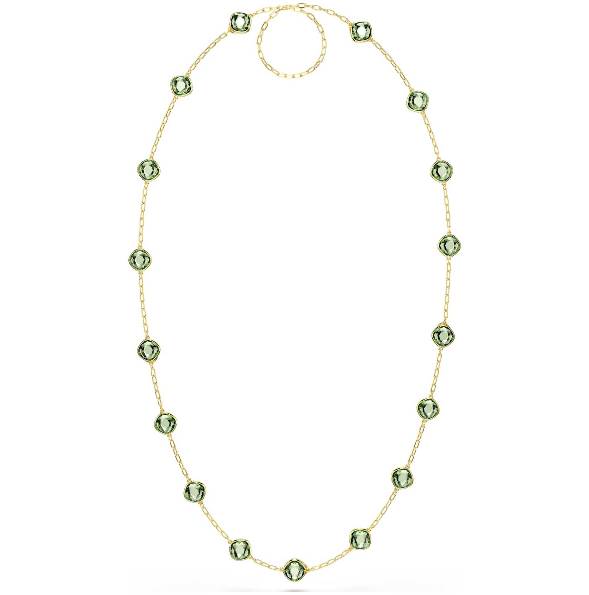 שרשרת Chroma עם קריסטל ירוק של Swarovski