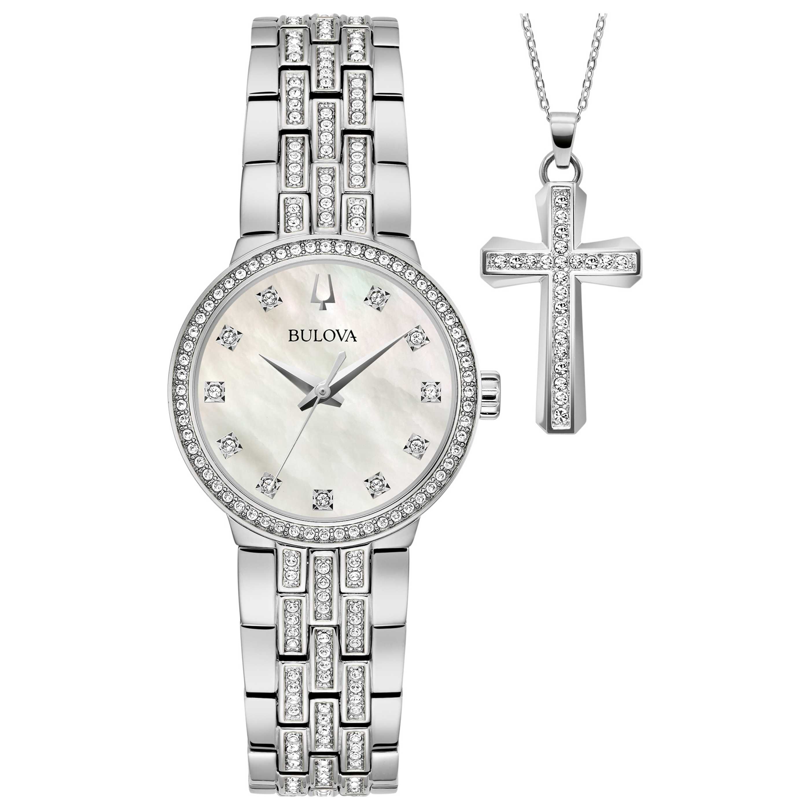 שעון לאישה Classic של Bulova, קוורץ, 30 מ״מ