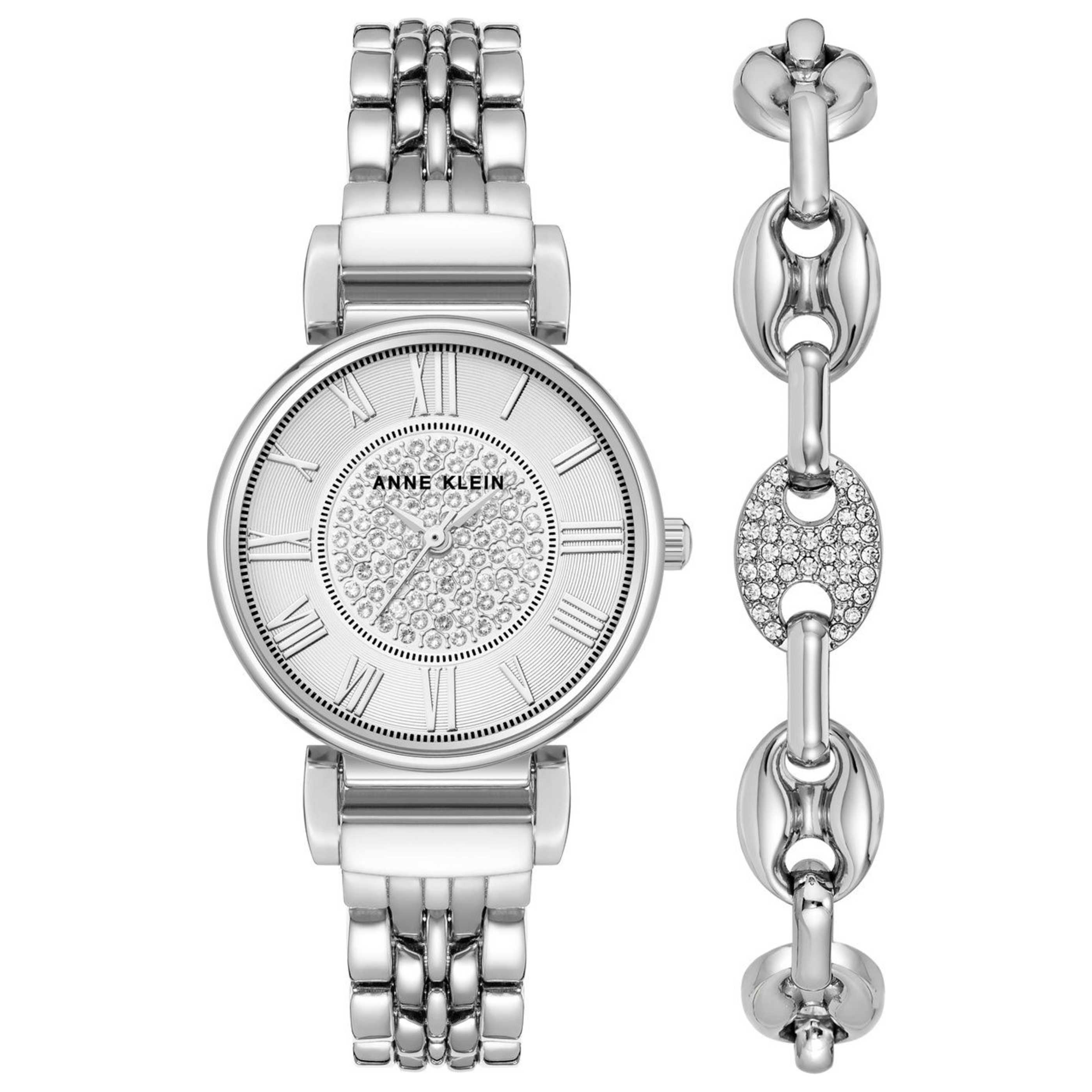 שעון לאישה Classic של Anne Klein, קוורץ, 34 מ״מ