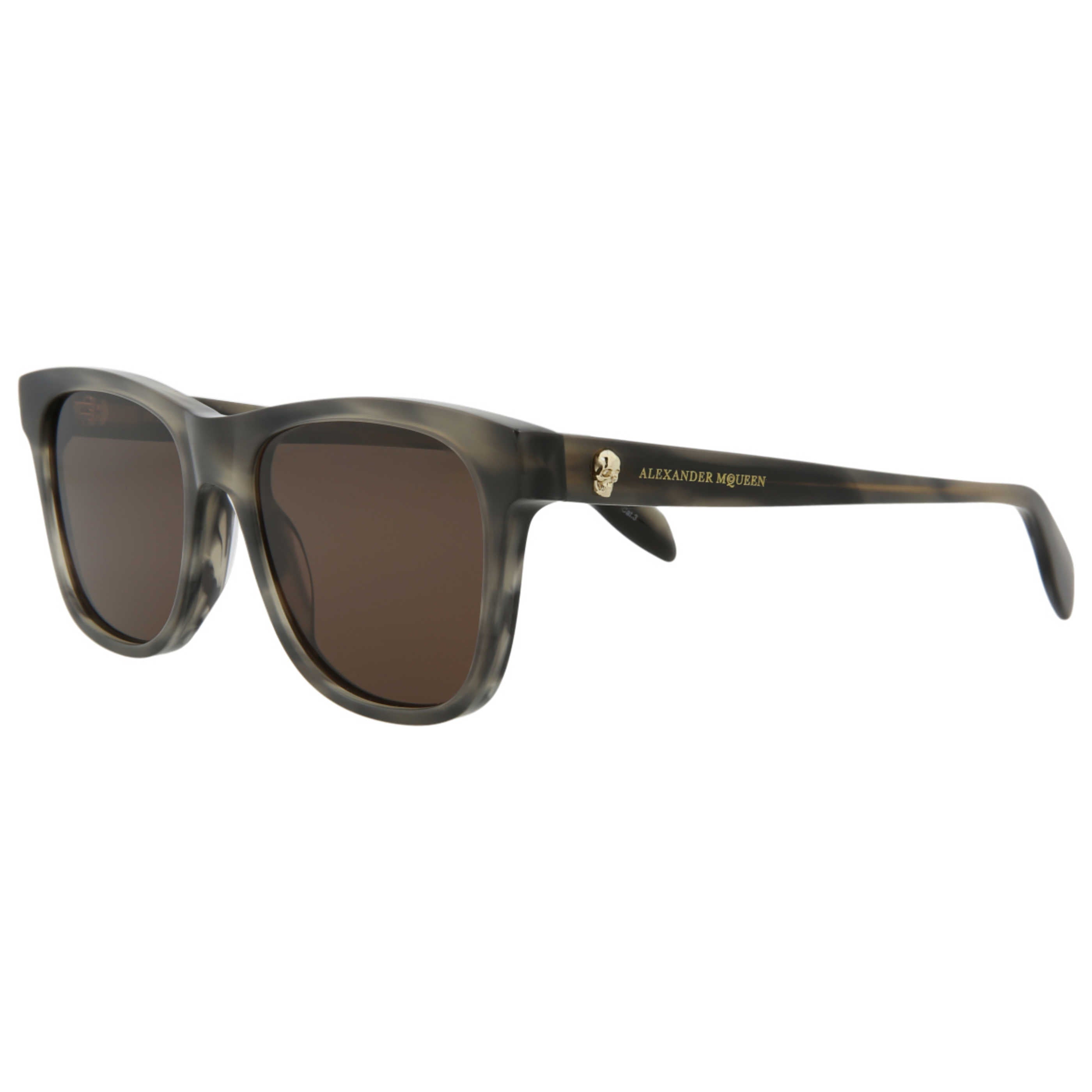 משקפי שמש Alexander McQueen דגם Am0158S יוניסקס 54 מ״מ בצבע אפור