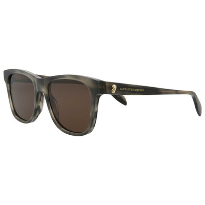 משקפי שמש Alexander McQueen דגם Am0158S יוניסקס 54 מ״מ בצבע אפור