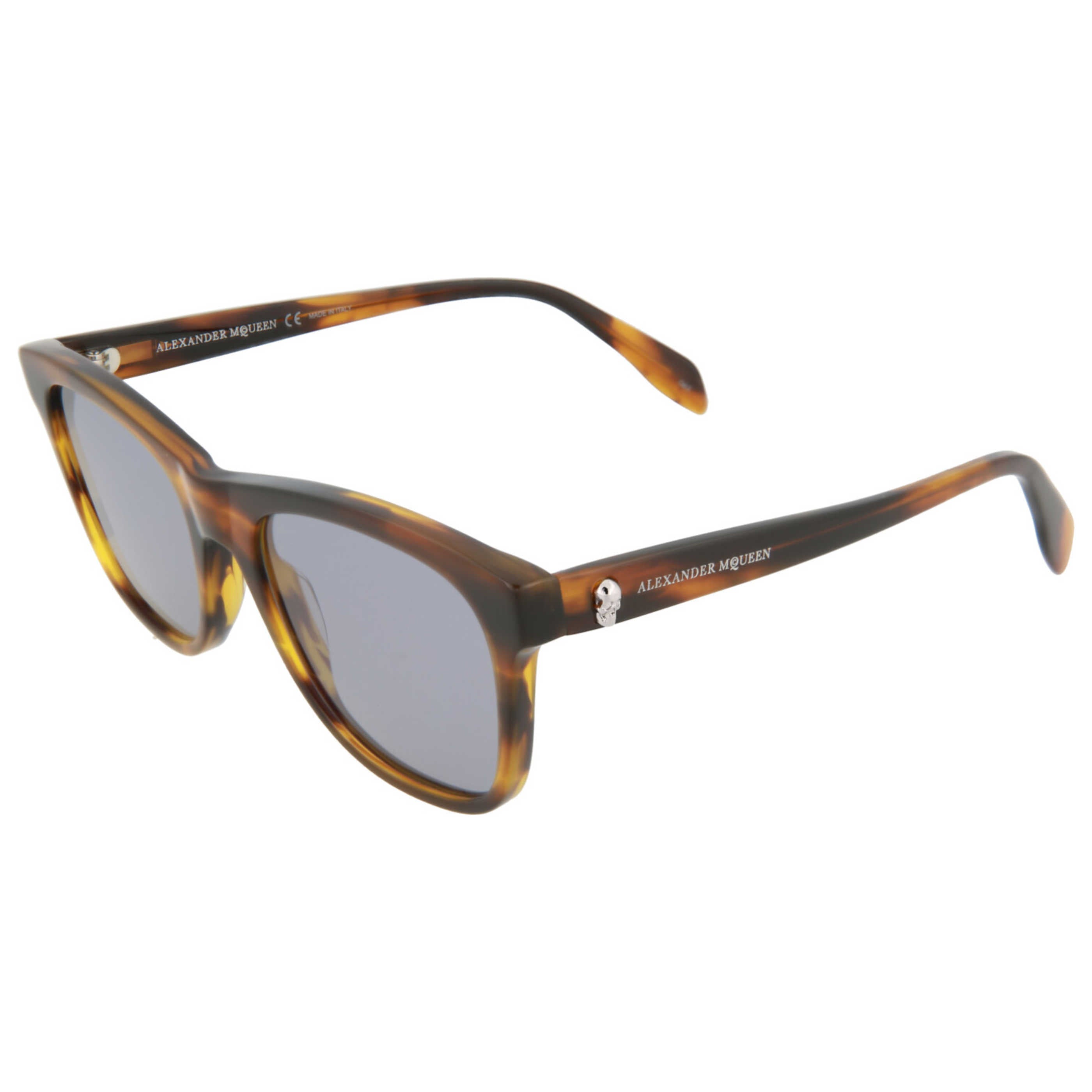 משקפי שמש Alexander McQueen דגם Am0158Sa יוניסקס 56 מ״מ בצבע צהוב