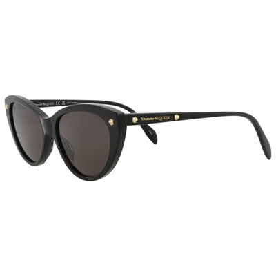 משקפי שמש Alexander McQueen דגם Am0189S לנשים 55 מ״מ בצבע שחור