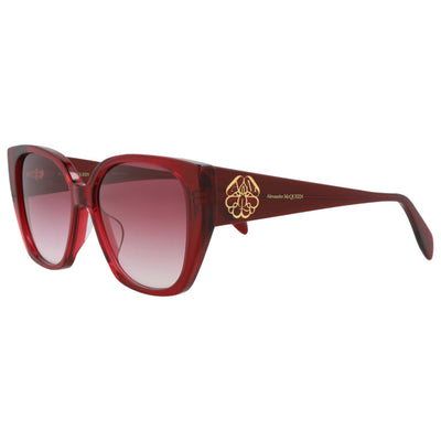 משקפי שמש Alexander McQueen דגם Am0284S לנשים 58 מ״מ בצבע Burgundy