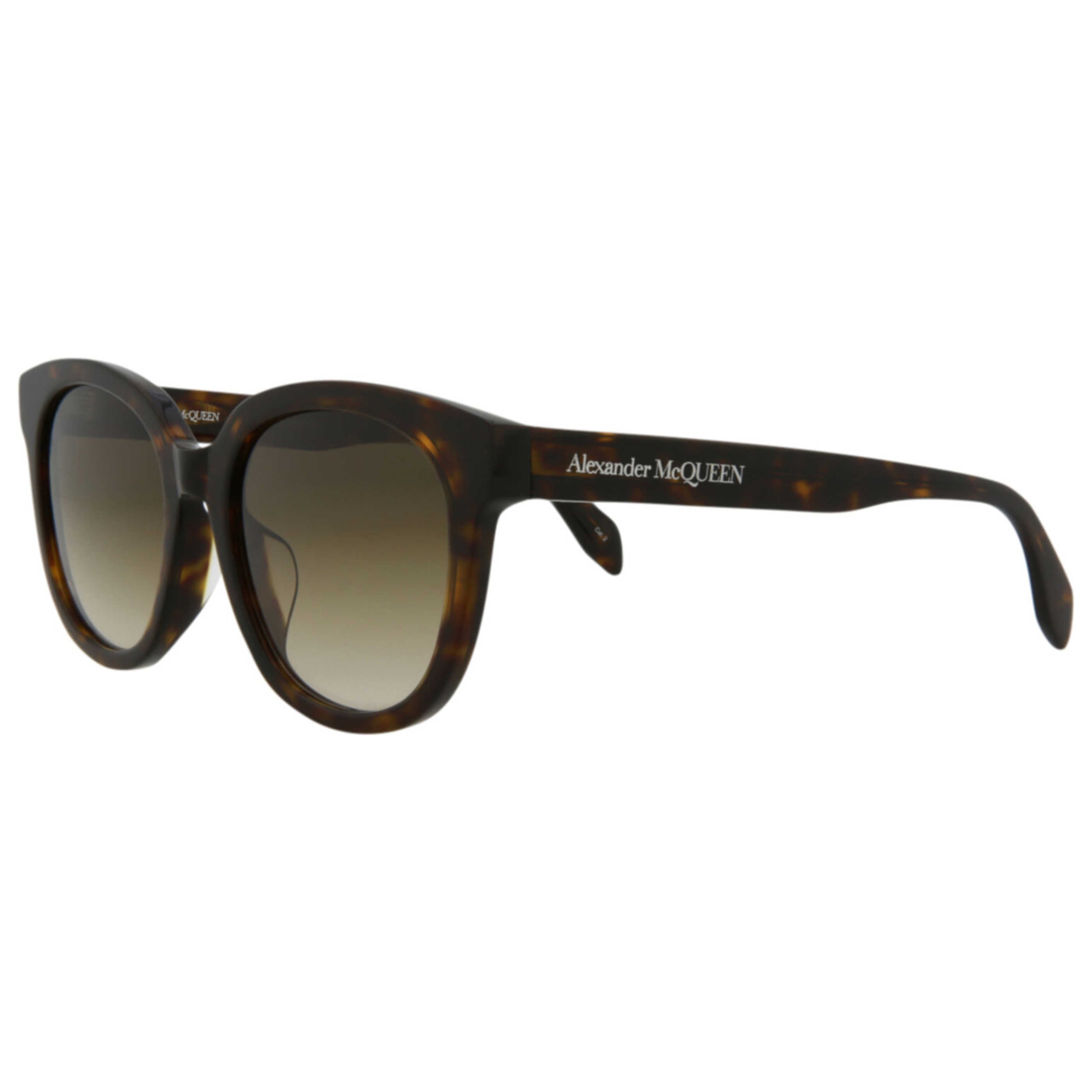 משקפי שמש Alexander McQueen דגם Am0304Sk יוניסקס 54 מ״מ בצבע הוואנה