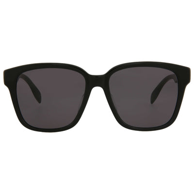 משקפי שמש Alexander McQueen דגם Core לנשים 56 מ״מ בצבע שחור