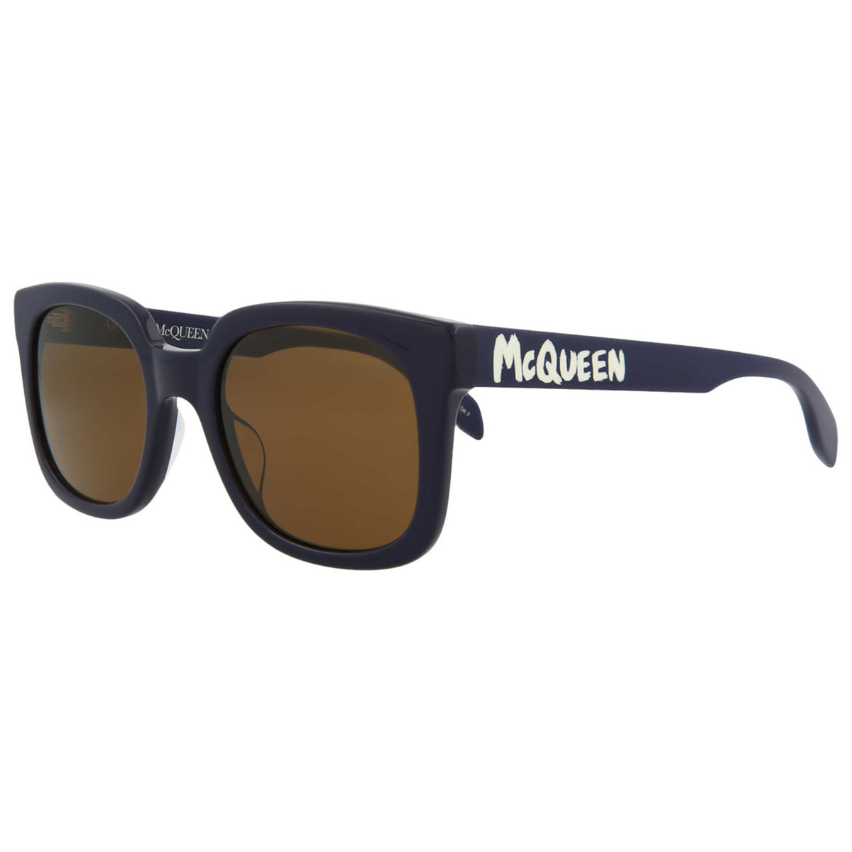 משקפי שמש Alexander McQueen דגם Core לגברים 53 מ״מ בצבע כחול