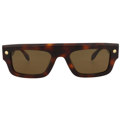 משקפי שמש Alexander McQueen דגם Am0427S יוניסקס 52 מ״מ בצבע הוואנה