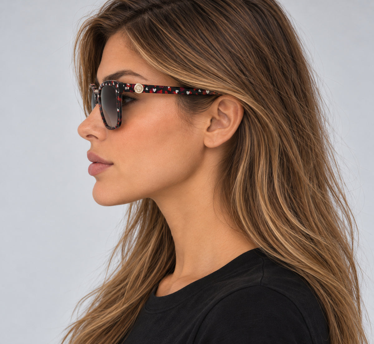 משקפי שמש Kate Spade דגם Amiyah לנשים 56 מ״מ בצבע רב־צבעוני