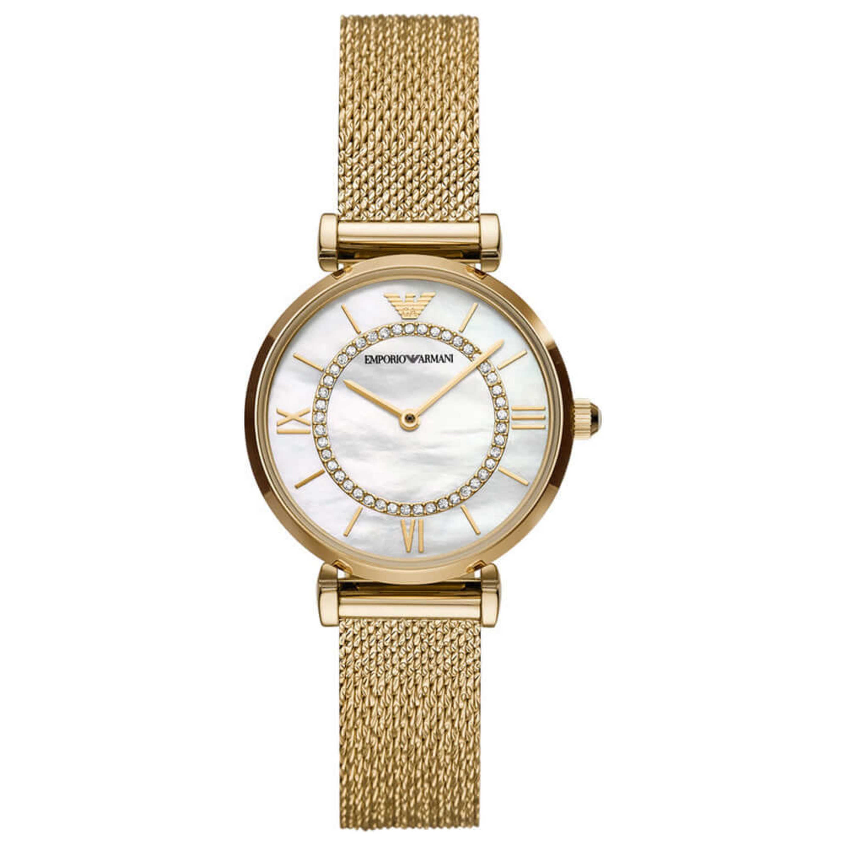 שעון לאישה Gianna T-bar של Emporio Armani, קוורץ, 32 מ״מ