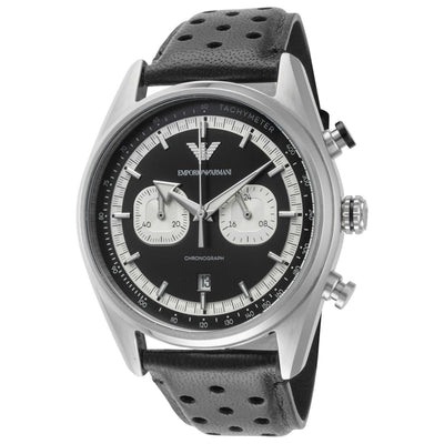 שעון Emporio Armani דגם Racer לגברים 42 מ״מ כרונוגרף קוורץ