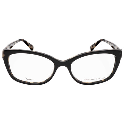 משקפי ראייה Kate Spade דגם Arabel לנשים 51 מ״מ בצבע שחור לבן הוואנה