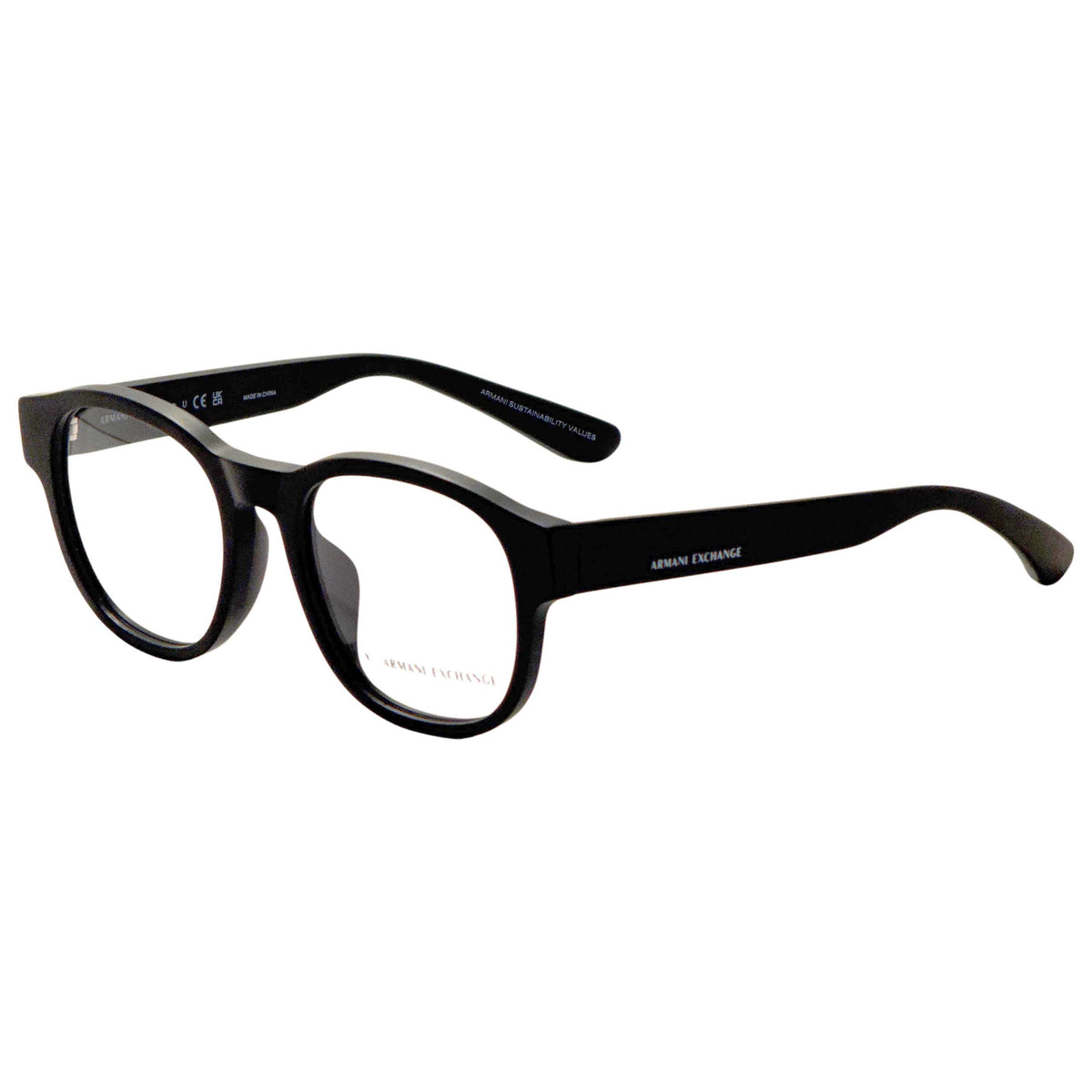 משקפי ראייה Armani Exchange דגם AX3110F-8078-51 לגברים 51 מ״מ בצבע שחור מט