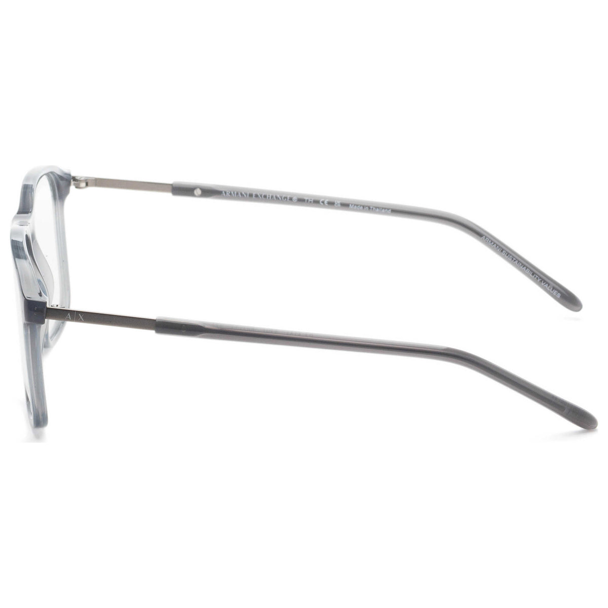 משקפי ראייה Armani Exchange דגם AX3131-8397-54 לגברים 54 מ״מ בצבע אפור אופל מבריק