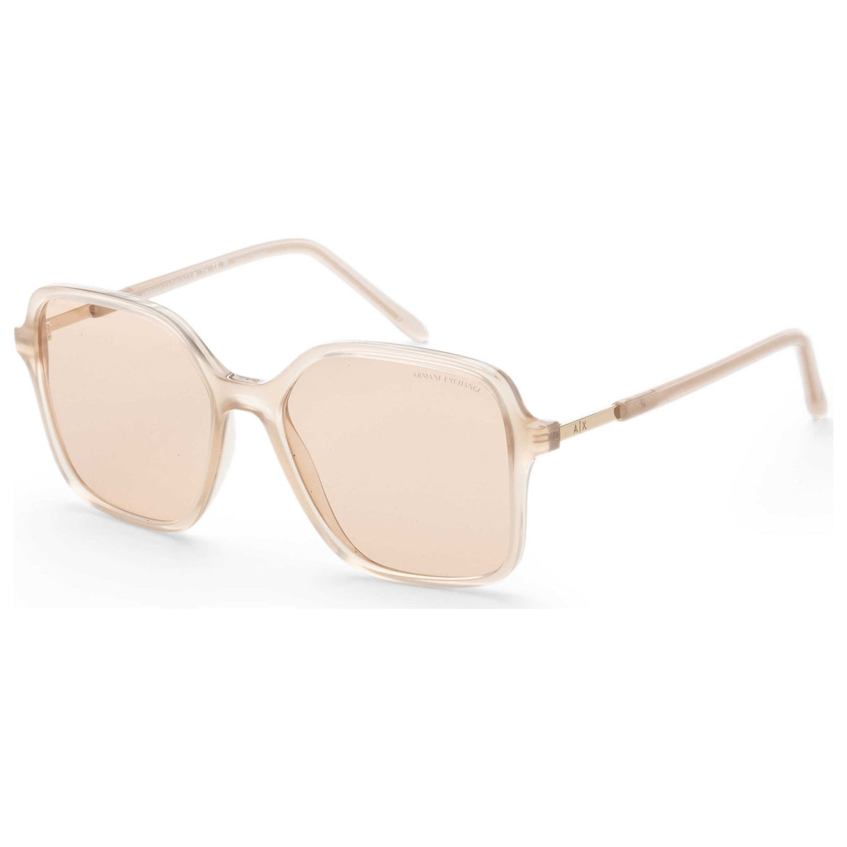 משקפי שמש Armani Exchange דגם AX4163S-836673-53 לנשים 53 מ״מ בצבע טונדרה אופל מבריק