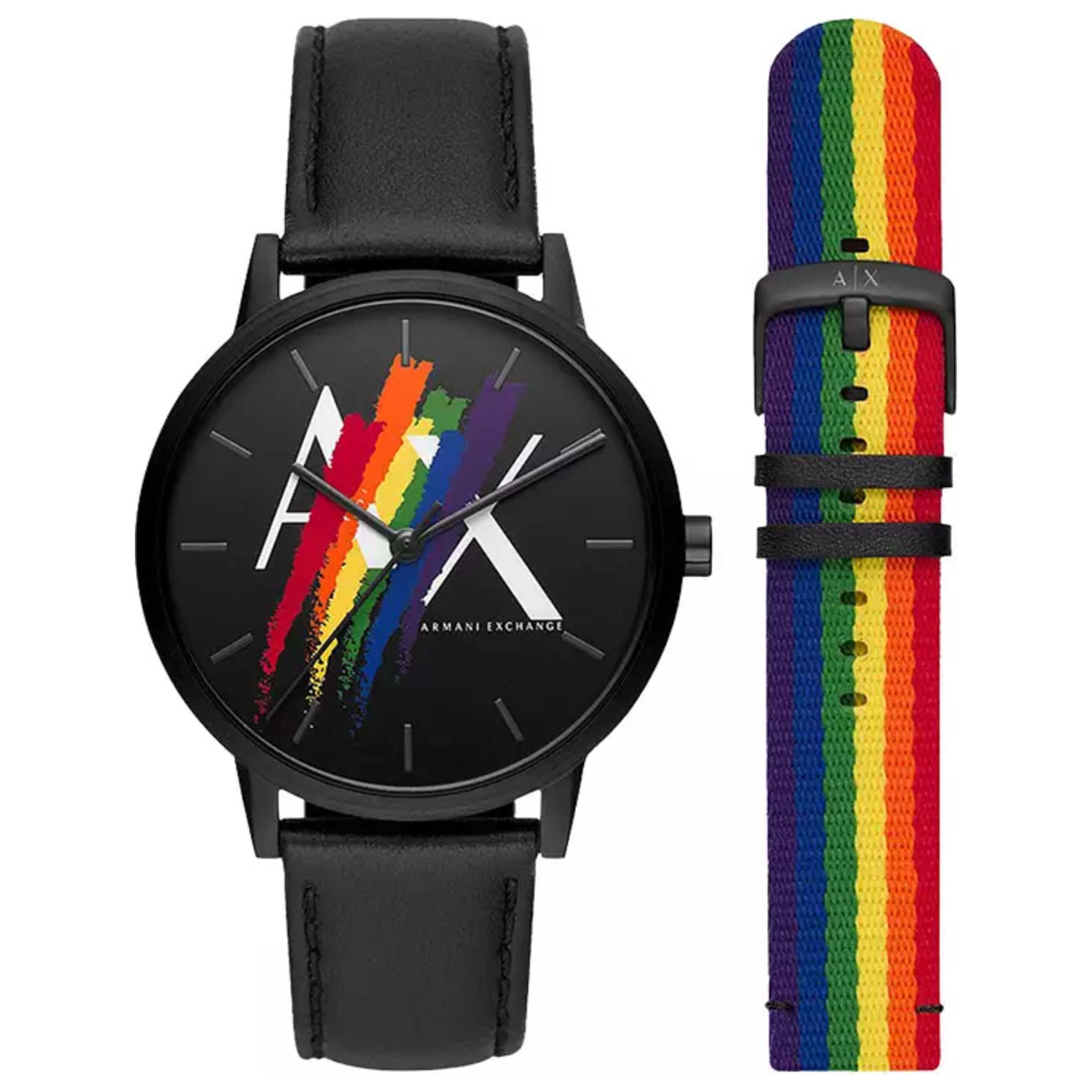 שעון Armani Exchange דגם Cayde לגברים 42 מ״מ קוורץ
