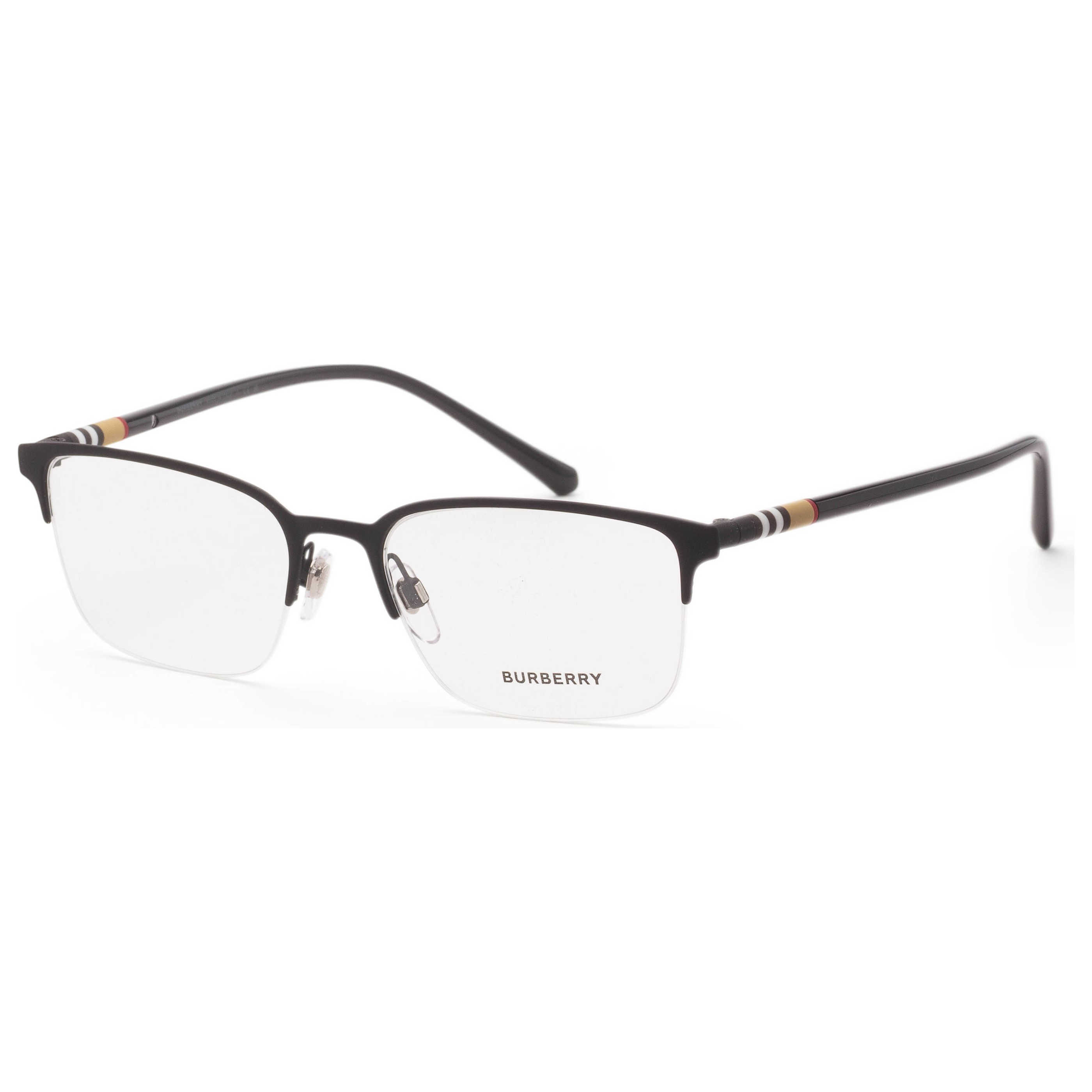 משקפי ראייה Burberry דגם Be1323 יוניסקס 54 מ״מ בצבע שחור Rubber