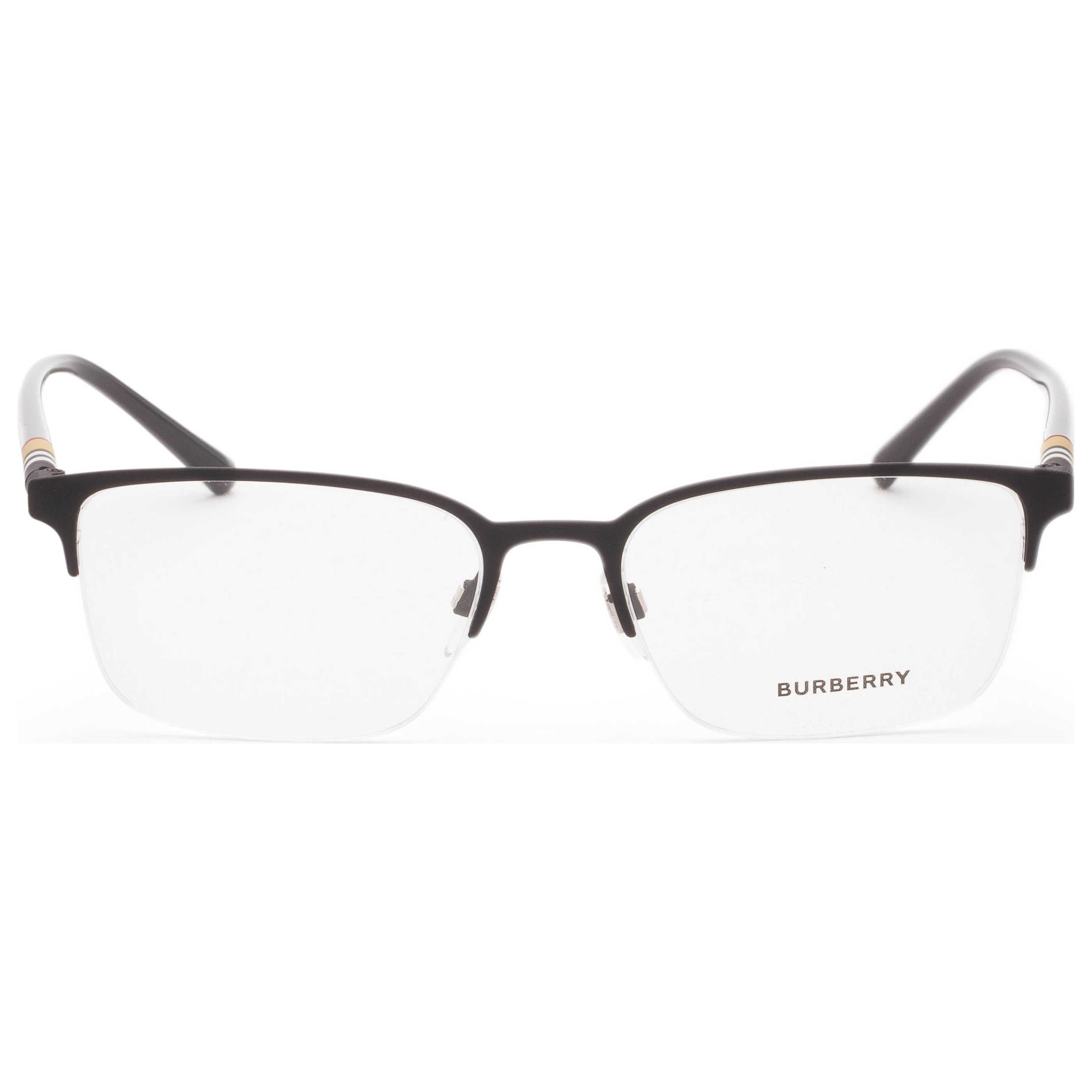 משקפי ראייה Burberry דגם Be1323 יוניסקס 54 מ״מ בצבע שחור Rubber