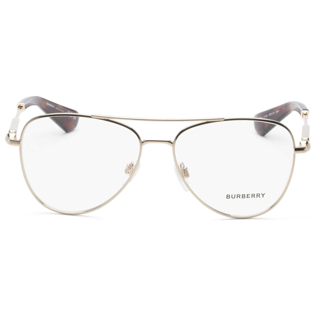 משקפי ראייה Burberry דגם Be1386 לגברים 55 מ״מ בצבע Light זהב