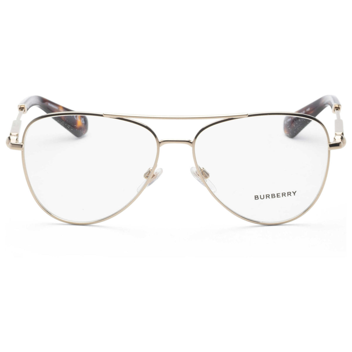 משקפי ראייה Burberry דגם Be1386 לגברים 57 מ״מ בצבע Light זהב